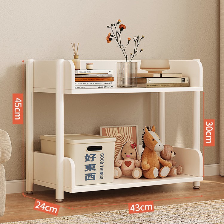 Estante de almacenamiento multicapa estante de almacenamiento de piso simple estante de libros de hierro forjado estante de almacenamiento de sala de estar estante de exhibición estante de biblioteca doméstica