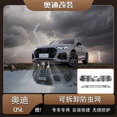 Audi Q5L insect-proof front grille, radiator cover, and dust-proof protective cover – car accessories (Automobile anti-insect net)