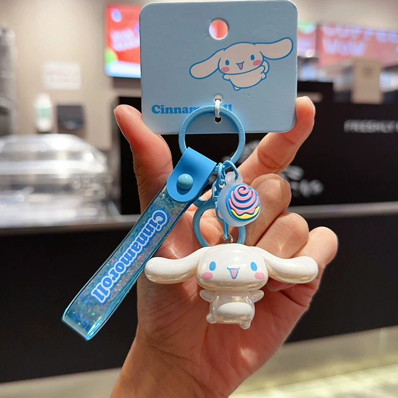 Плюшевый брелок Sanrio Hello Kitty, оригинал, мягкая подвеска 11×7.5 см, коллекционный талисман