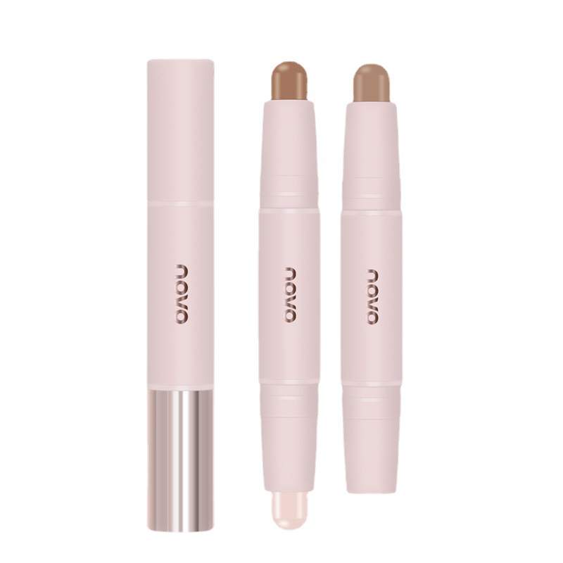 NOVO Sculpting Stick Pen Waterproof Facial Lacrimal Ditch Brightening Natural Matte High gloss Nose Shadow Sculpting Integrated Novice Student