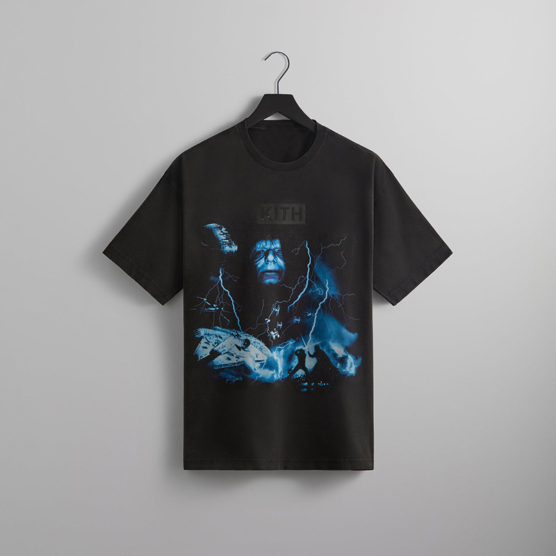 Star Wars /Kith Emperor Vintage Tee Emperor Retro T-Shirt Star Wars Logo Star Wars /Kith Emperor Vintage Tee Emperor Retro T-Shirt Star Wars Logo