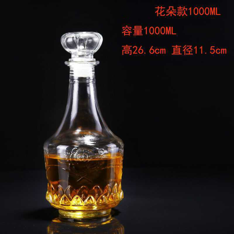 Botella de vino tinto, vidrio de diamante, botella de whisky en forma de tierra, botella vacía, divisor de vino, botella de vino cuadrada, decantador