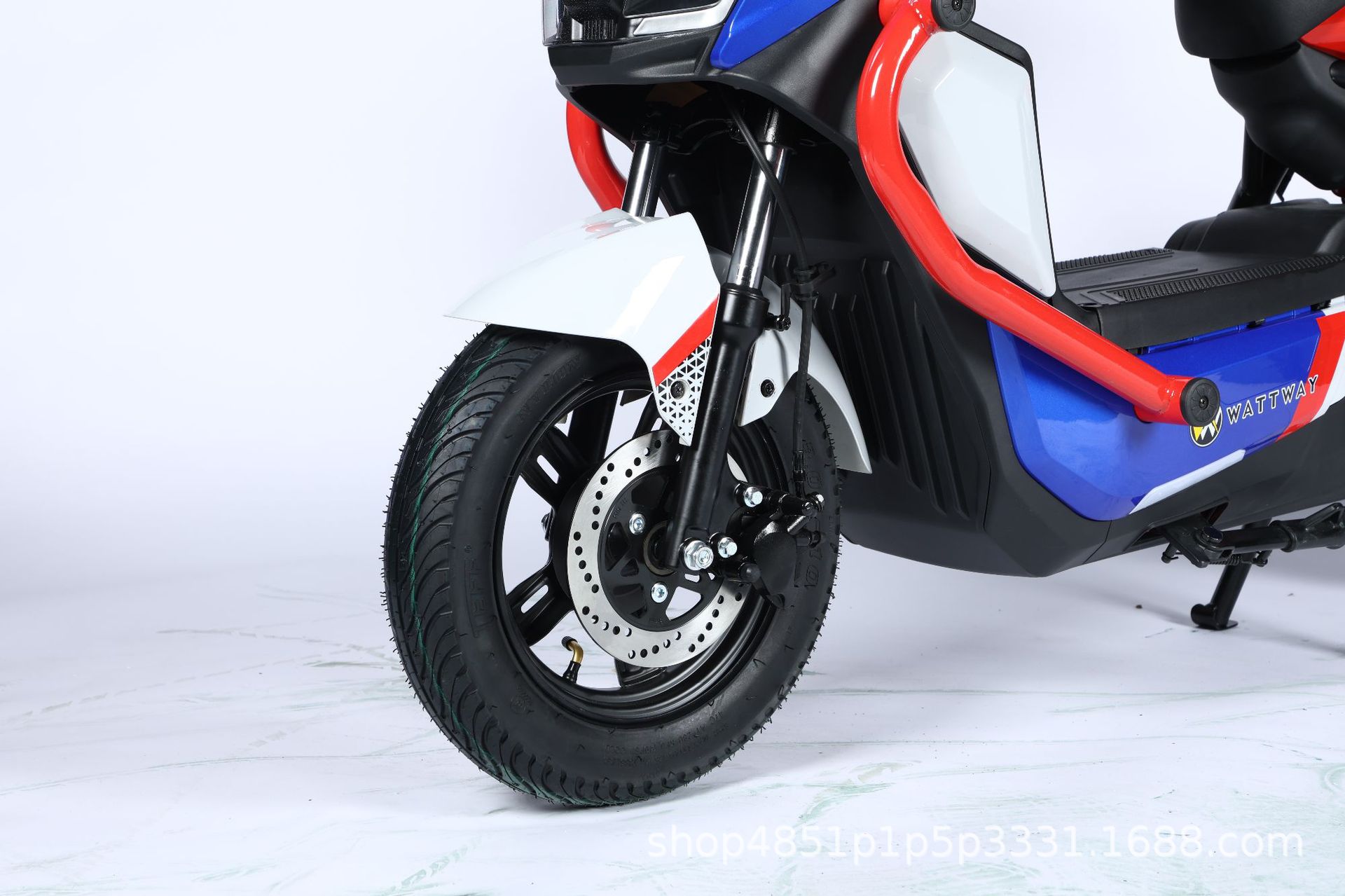 New Foreign Trade Model: Wolf Warrior Electric Motorcycle, Adult Two-Seater Electric Scooter, Exclusively for Export, Factory Wholesale