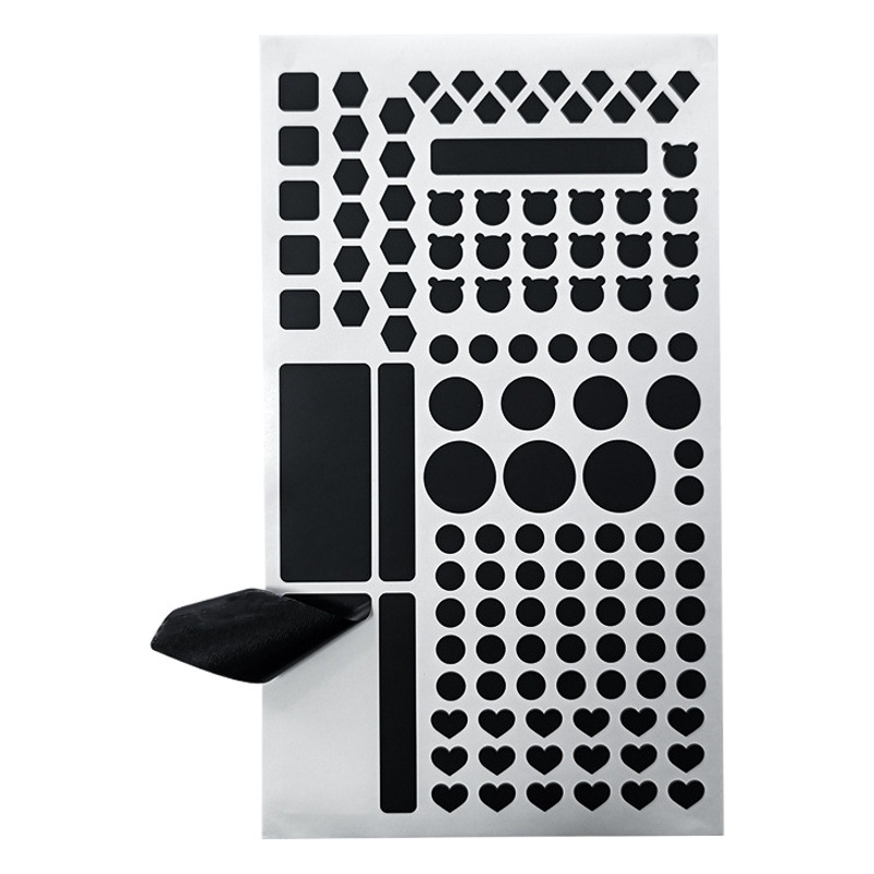 AliExpress popular digital electrónica LED sombreado hoja de aislamiento para mascotas sombreado pegatina fuente de luz extinción sombreado cinta de película