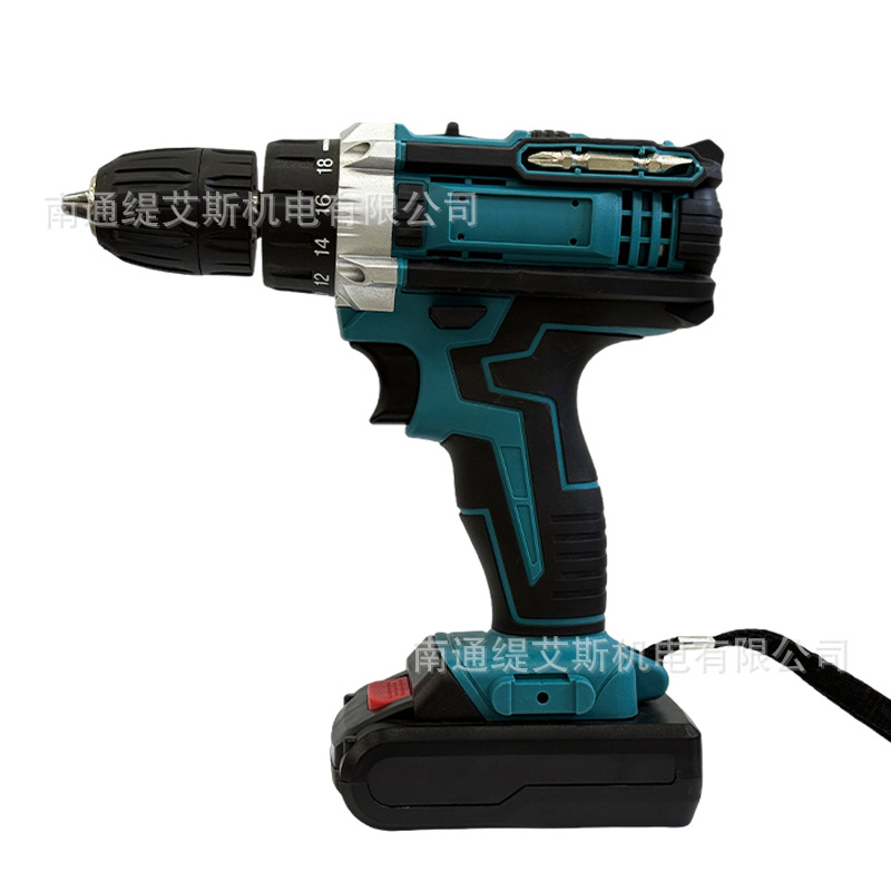 DW multifuncional de doble velocidad de litio recargable taladro eléctrico de impacto taladro de mano destornillador de litio taladro eléctrico