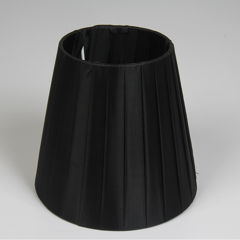 Xiaoping Post pantalla lámpara de mesa Shell pantalla de tela accesorios de iluminación cubierta de etiqueta plana simple pantalla de piso al por mayor