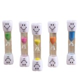 Прямые продажи оптом 3 минуты творческие дети, чистя зубы декоративный хронограф Мини -рекламный маленький подарок, смех, песочные часы