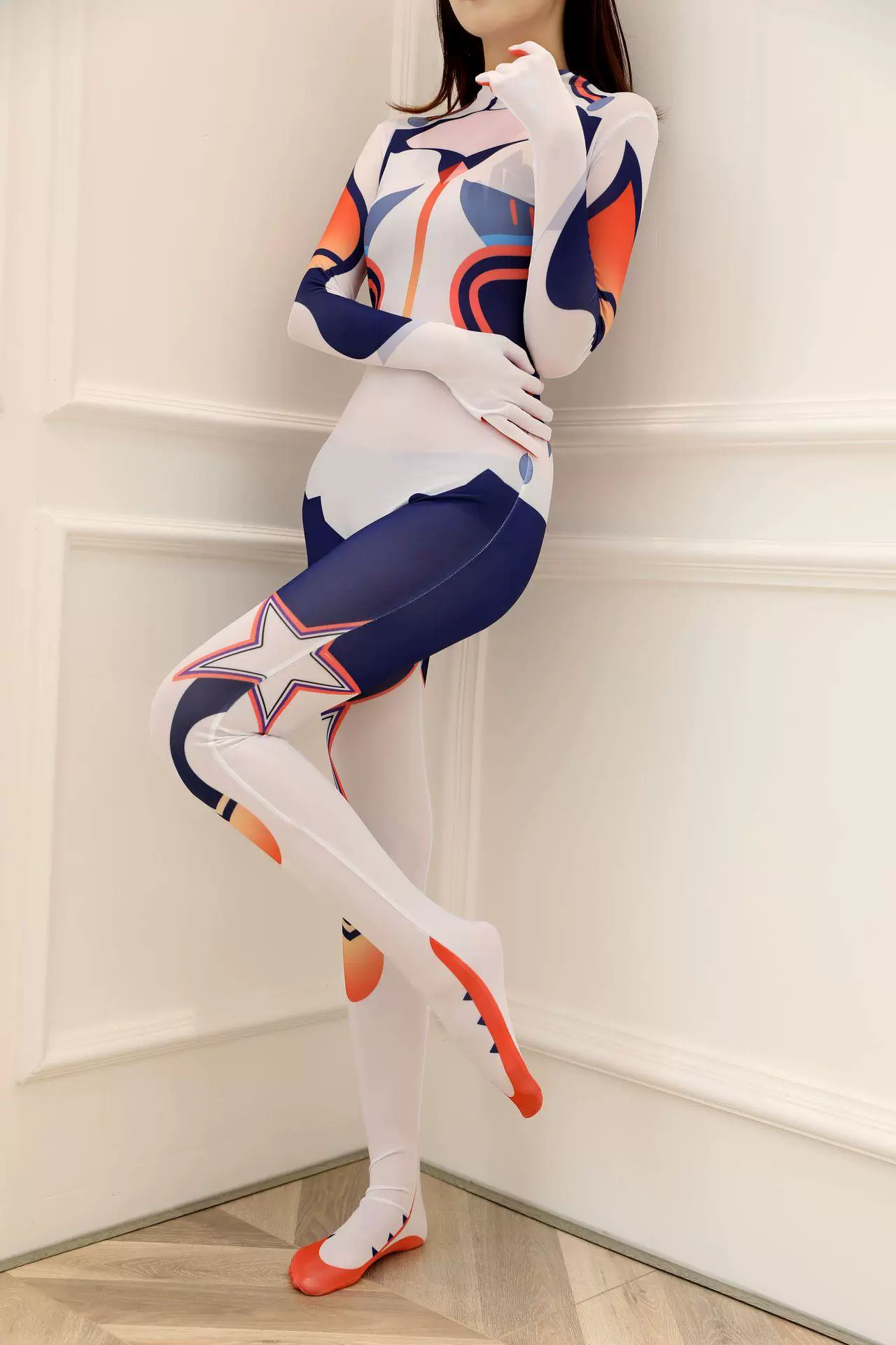 Хэллоуинские колготки DVA Daji 5Zero two02 Watching Kiana Ayanami Ri Cos Evangelion War