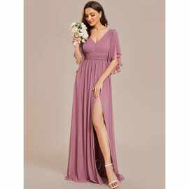 B 69746 Women Bridesmaid Dress Dress Lightweight轻盈连衣裙