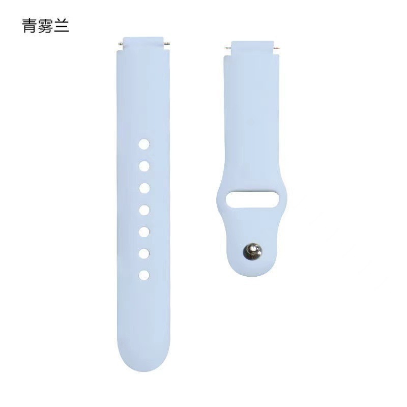 Xiaomi Huawei ブレスレット 7/8/9 ストラップアンチバックルソリッドカラーネイルバックルシリコン 12 ミリメートルユニバーサル交換リストバンドに適しています|undefined