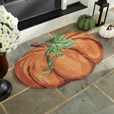 Avtomobil döşəmə paspasları Absorbent Non-Slip Foot Mat Toilet - pumpkin-4060cm-imitation-cashmere