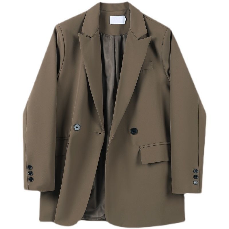 Blazer Décontracté Pour Femme Style Chic Et Élégant Automne Hiver_voghion.com