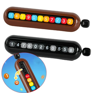 M&M's İkili Nömrəli Gizlənə Bilən Müvəqqəti Avtomobil Telefon Nömrə Lövhəsi