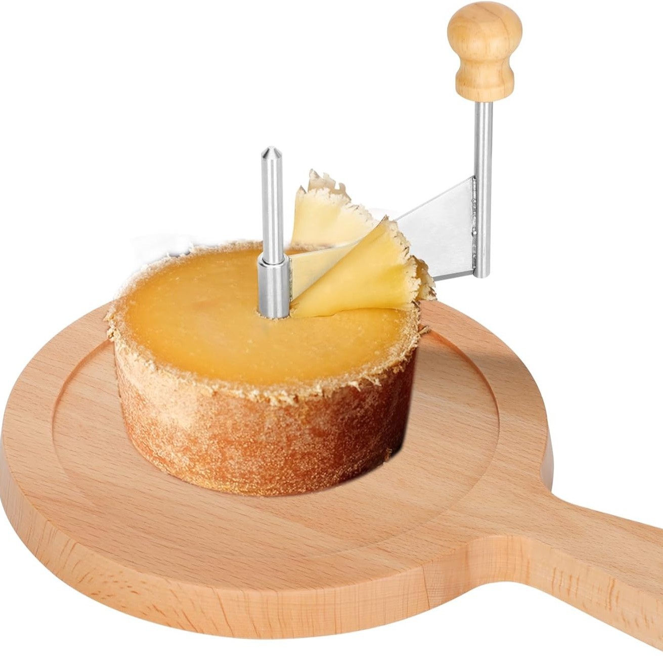 Rallador de queso disco queso rebanador de queso Queso rallador rotativo manual raspador de chispas de chocolate