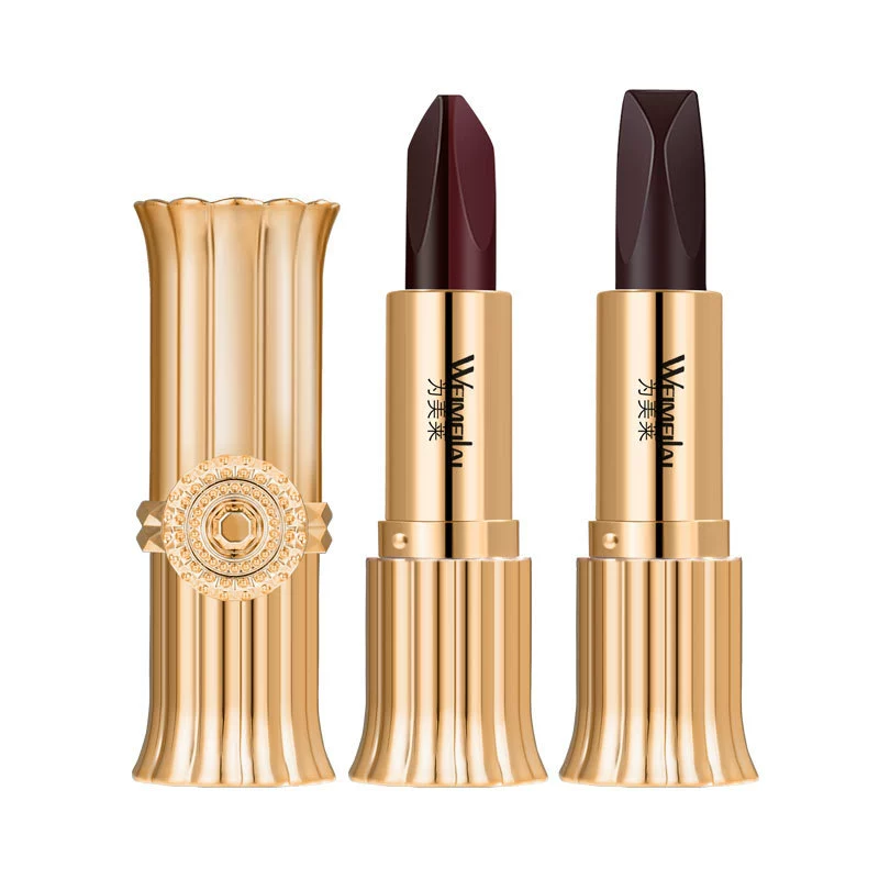 为美莱 Matte lipstick, makeup primer, three colors, does not fade, mirror effect