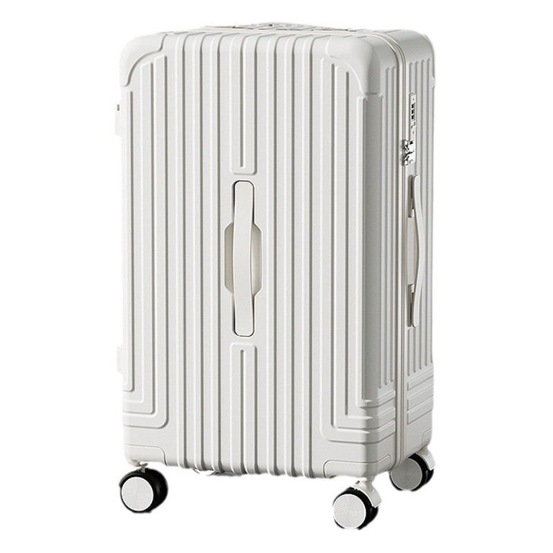 Caja de contraseña Equipaje de mujer de 28 pulgadas Estuche trolley de gran capacidad de alto aspecto Rueda universal para hombres maleta con cremallera engrosada 20
