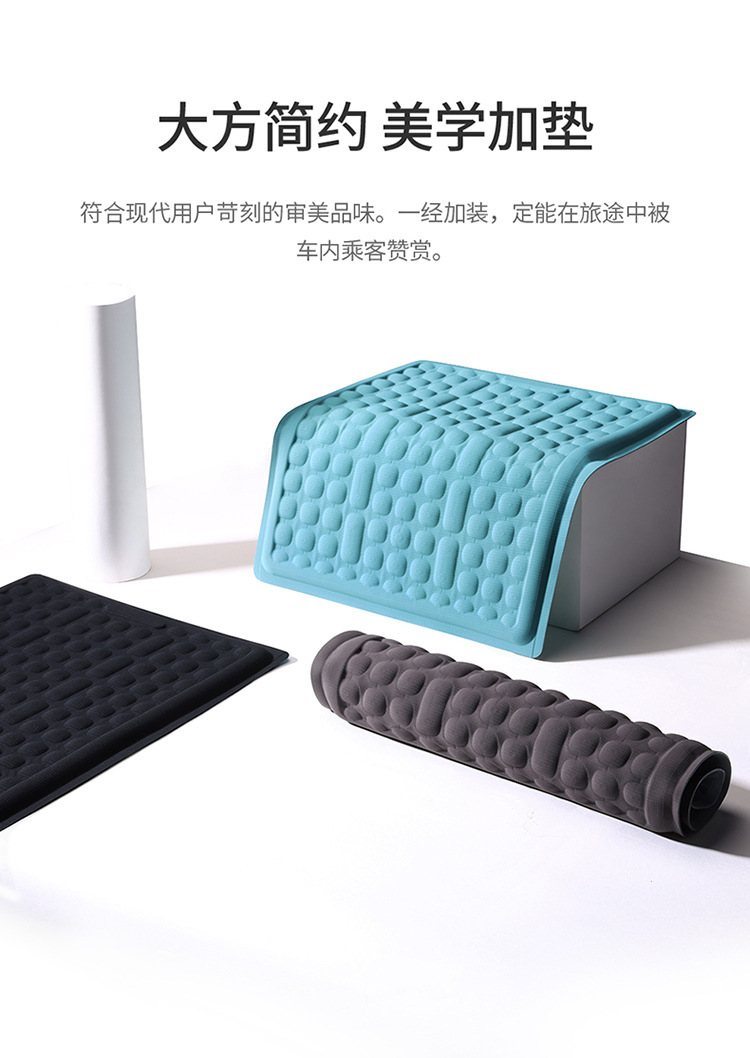 Breathable honeycomb silicone seat cushion for long-term sitting, egg-shaped car chair summer cushion, office gel cooling chair pad