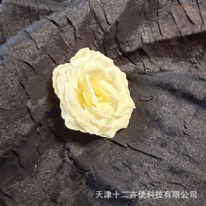 仿真8厘米玫瑰花花头婚庆布置花墙装饰婚礼路引服饰配饰仿真花|undefined