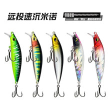 批发速沉米诺路亚饵7.7cm8g远投米诺死飞系统塑料硬饵假饵海钓饵