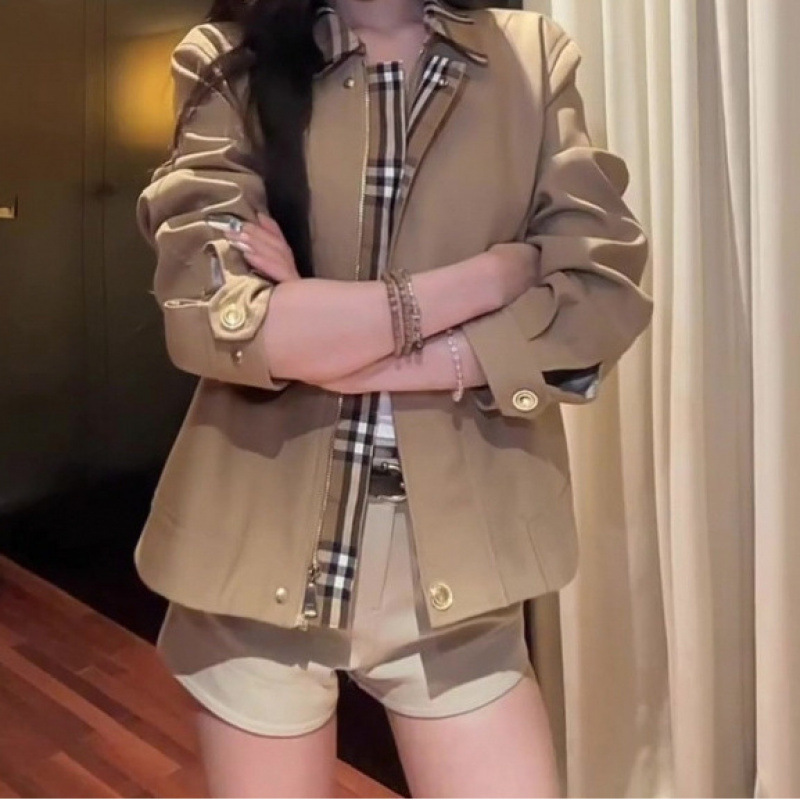 Retro American Ins Large Size Fake Two-Piece Lapel Jacket Jacket for Women Autum New Loose Slim Casual Top