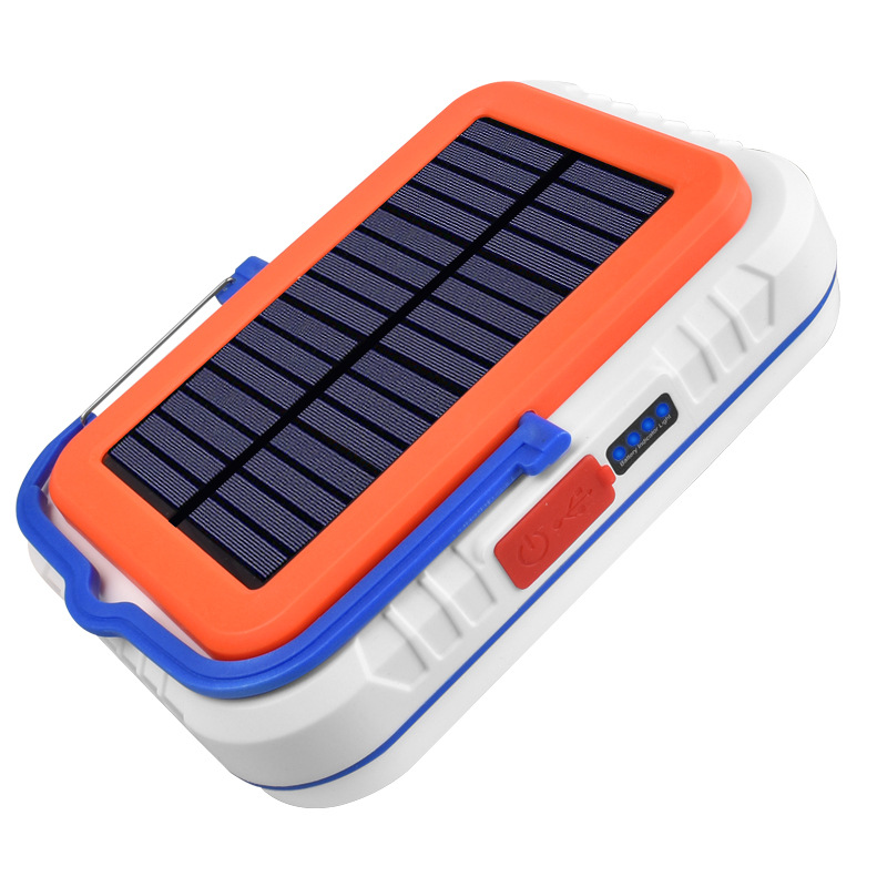 LED tent solar-powered for camping