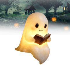 Cute Ghost Reading Book Lamp  可爱鬼读书灯