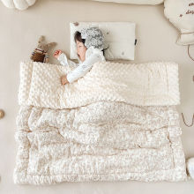 婴儿被子秋冬新生宝宝棉被春秋豆豆被儿童幼儿园冬季加厚小盖毯冬