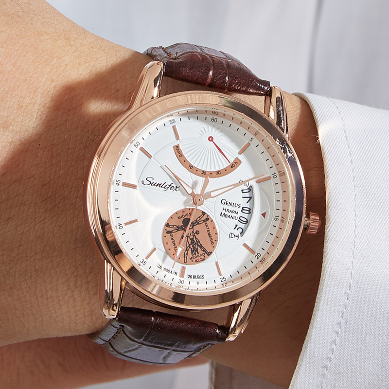 2023 nuevo reloj de hombre calendario casual de negocios de cuarzo masculino estudiante de moda reloj deportivo comercio exterior reloj caliente