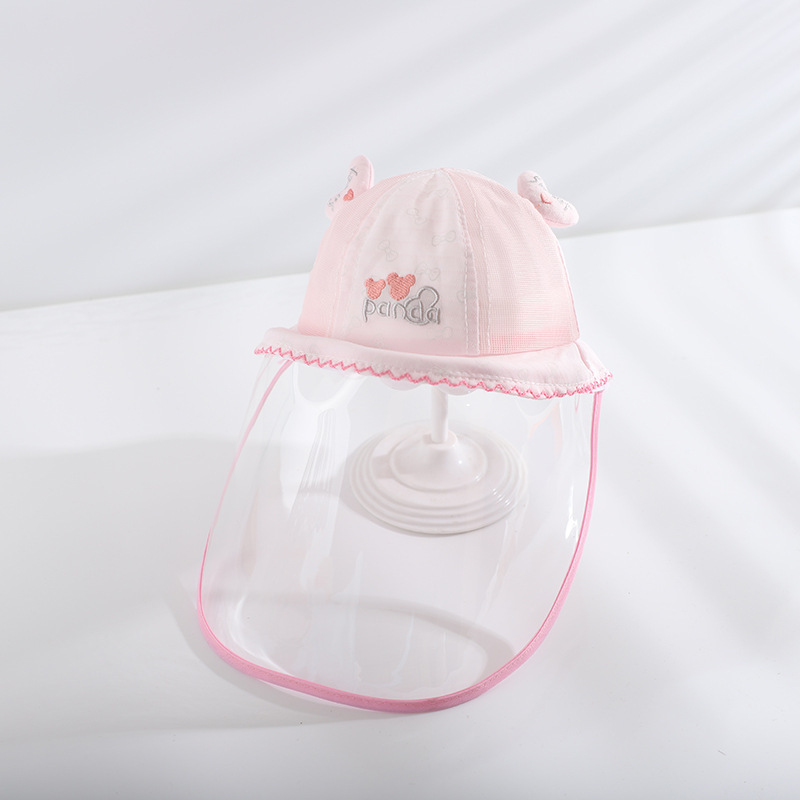 Baby Hat Velcro Removable Mesh Protectiv...