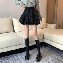 夏季2023年新款韩版设计感蓬蓬裙高腰百搭显瘦短裙小个子半身裙女