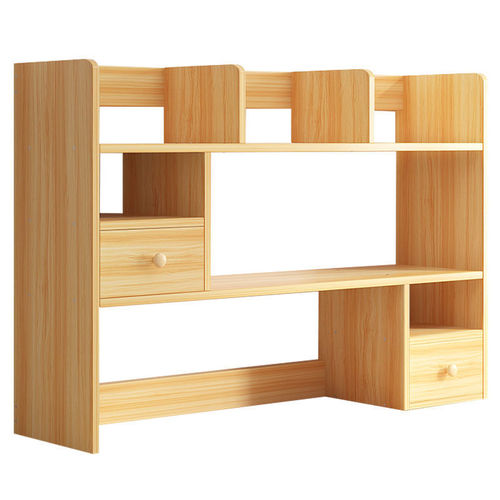Desk small bookshelf simple office desk small bookcase student dormitory desk multi-layer storage display rack