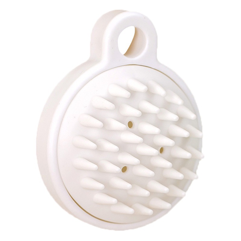 Champú de estilo japonés artefacto de masaje peine de la cabeza del champú cepillo suave pinza de pelo de silicona champú cepillo de limpieza del cuero cabelludo