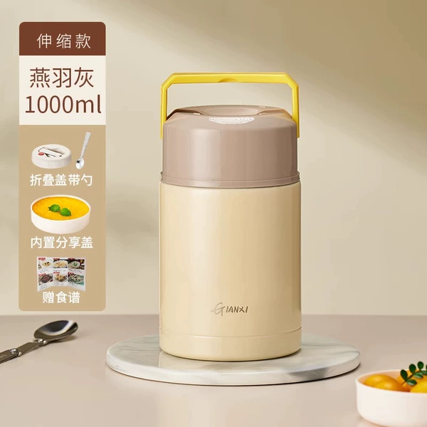 Politement with a spoon-a cold and gray 1000ml