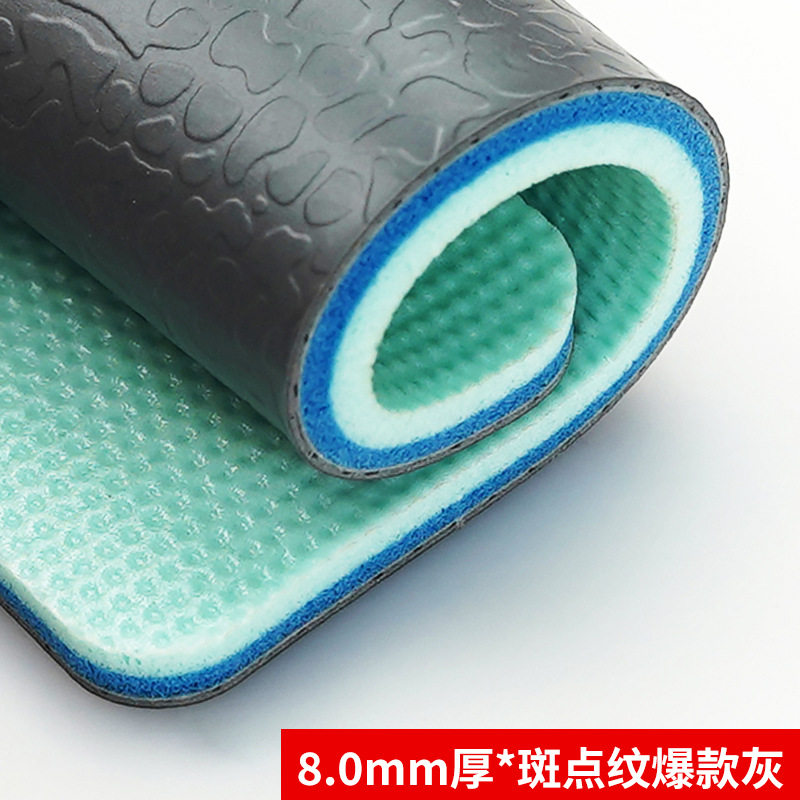 8.0mm 두꺼운 스폿 패턴 핫 그레이/폭 1.8m (평방 미터 별 주문)