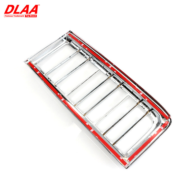 Aplicable a Hummer H2 02 / 03 / 04 / 05 lámpara trasera cubierta galvanizada exterior revestimiento revestimiento marco de lámpara trasera