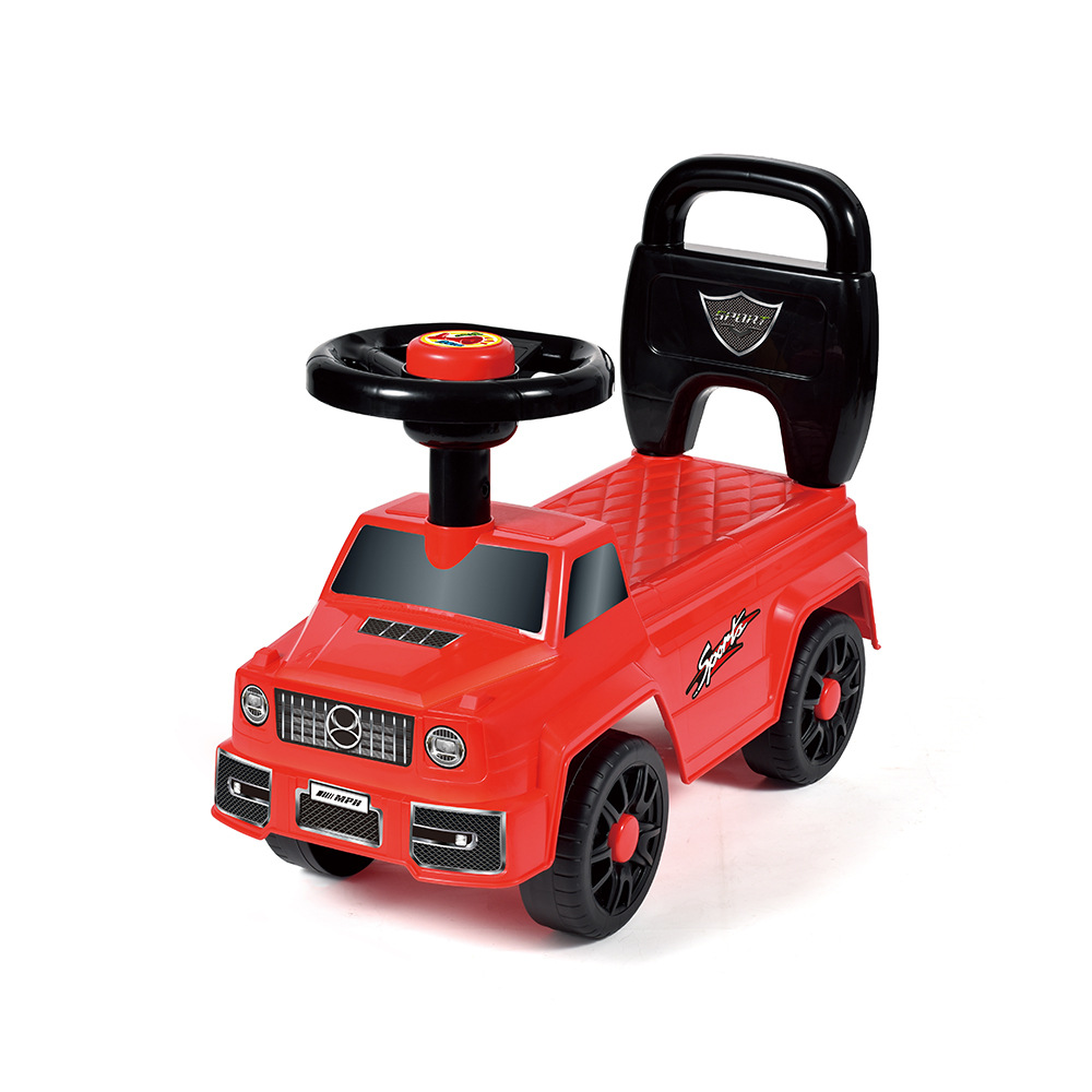 등받이가있는 음악이없는 빨간색