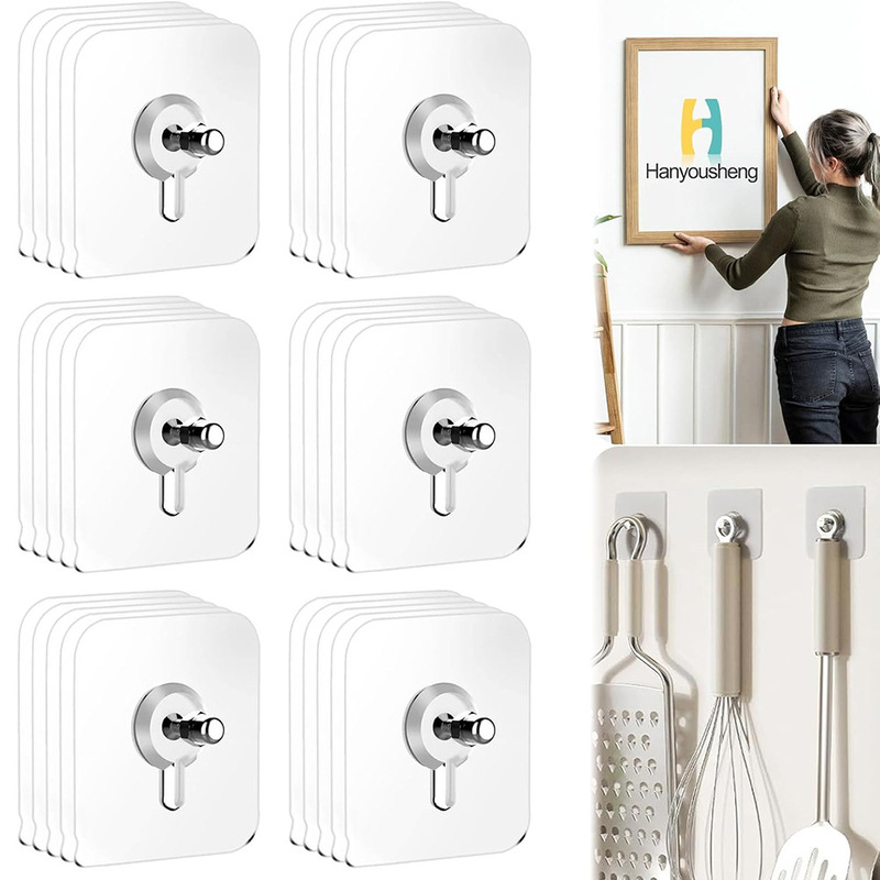 Screw Stickers, Traceless Adhesive Hooks, No-Drill Hooks for Hanging Picture Frames, Wall Nails for Tiles, Wall-Mounted Sticky Hooks, No-Nail Screw Stickers Screw Stickers, Traceless Adhesive Hooks, No-Drill Hooks for Hanging Picture Frames, Wall Nails for Tiles, Wall-Mounted Sticky Hooks, No-Nail Screw Stickers