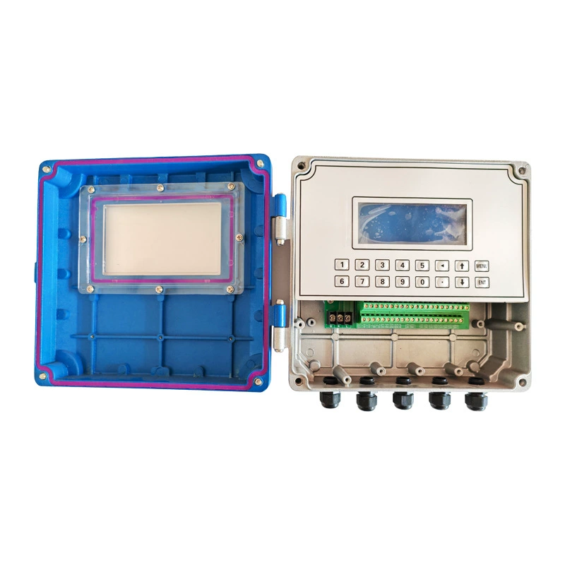 Датчик ультразвукового измерителя скорости потока Доплеровского типа для определения направления и скорости протока в трубах, резервуарах и каналах (прямой и обратный поток)