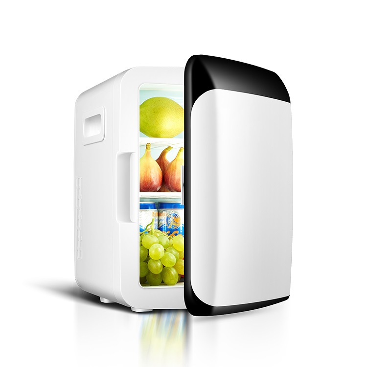 Refrigerador personalizado de 10L para automóviles de doble propósito para automóviles de dormitorio mini mini mini refrigerador refrigerador cosmético