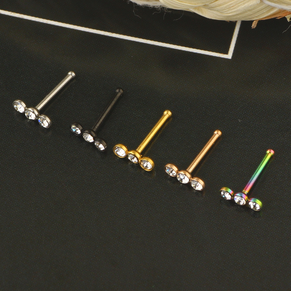 Labret piercing jewelry detail image