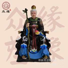 传统工艺东北地方神佛像批发 黑老太神像图片 地仙佛像黑妈妈神像