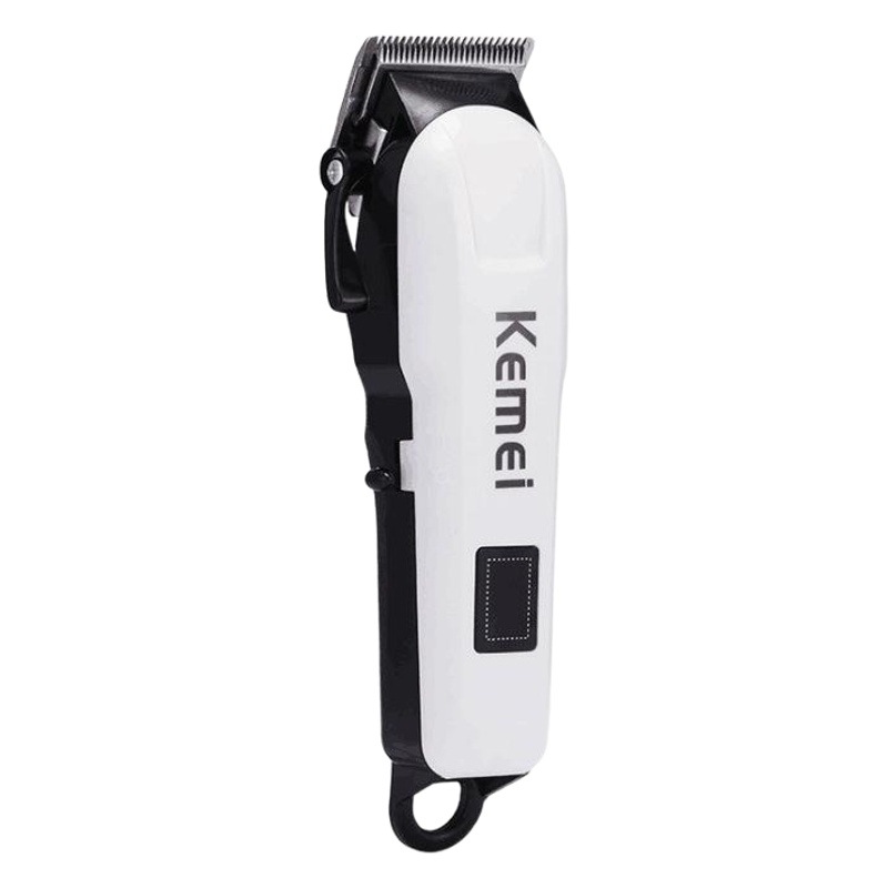 Comei fábrica directa KM-809A cortadora de cabello eléctrica recargable cortadora de cabello eléctrica al por mayor pantalla LCD