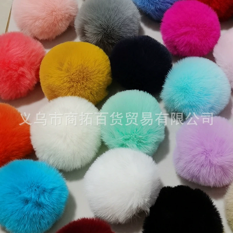 Прямые продажи 4 см маленький шарик из кроличьей шерсти