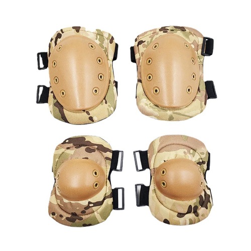 Cross-border Black Hawk Tactical Knee Elbow Guard Set Outdoor Hiking Cycling Sports Protective Equipment