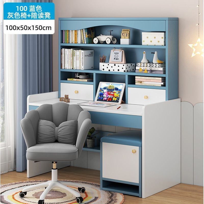 100 블루 + 꽃잎 의자 + 독서 의자