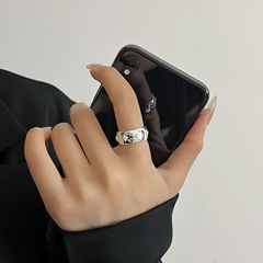 S925纯银四芒星戒指女小众高级感轻奢时尚个性气质百搭新品手饰品