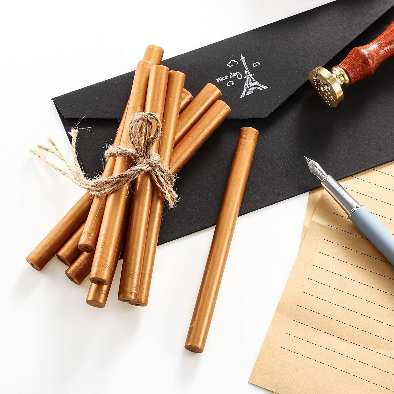 外贸订色热熔枪40W~60W蜡枪  火漆封印蜡棒印章蜡棒，密封蜡