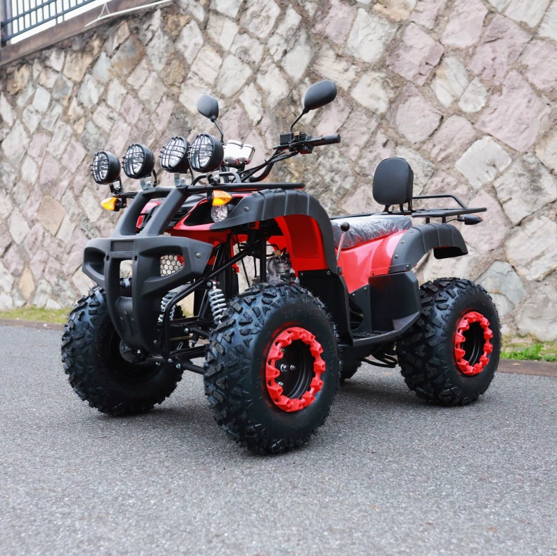 АВТОМНОЙ ВЕЛОСИПЕД ATV большой бык ATV полноприводной внедорожник с бесступенчатой передачей для взрослых бензиновый мотоцикл живописное место грунтовый автомобиль