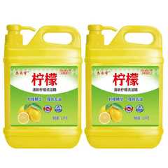 厨房洗碗洗洁精柠檬去油家用厨房洗碗实惠装大桶装去油家用