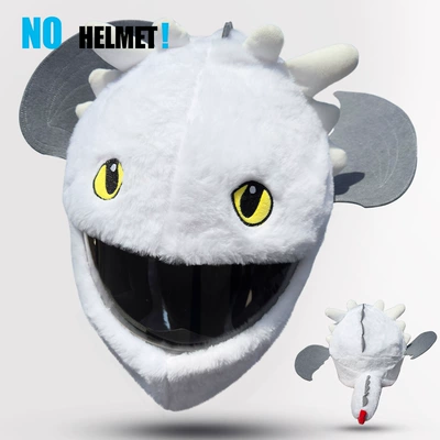 Dəbilqə (Kaska) aksesuarları – Stitch Pig Head Headgear - white-toothless